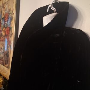 Black Velvet Women's Coat